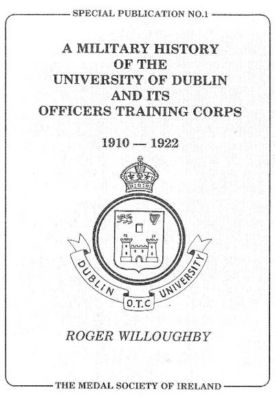 A Military History of the University of Dublin